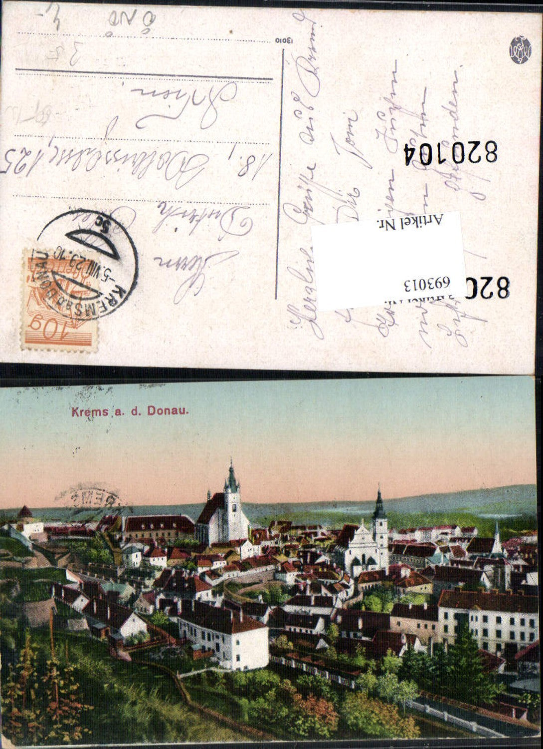 693013 tolle AK Krems an der Donau