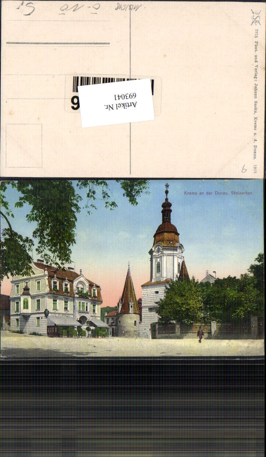 693041 Krems an der Donau Steinertor Cafe Stadtpark pub Johann Saska 2375