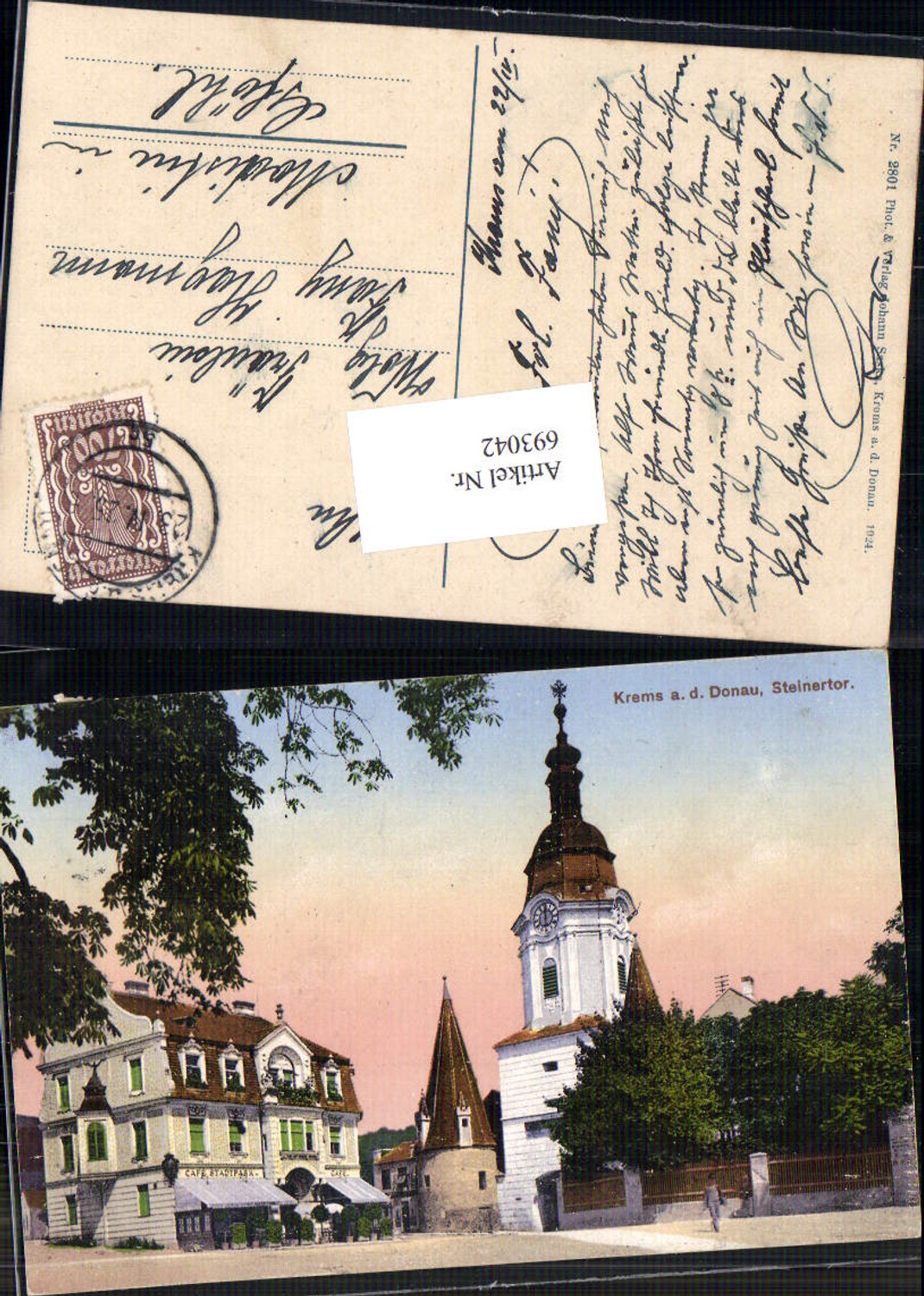 693042 Krems an der Donau Steinertor Cafe Stadtpark gel Gföhl pub Johann Saska 2801