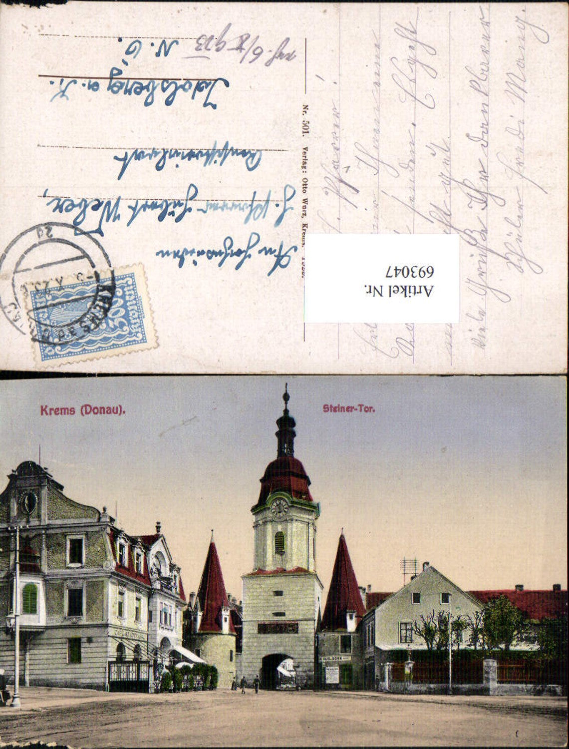 693047 Krems an der Donau Steinertor Cafe Stadtpark gel Idolsberg