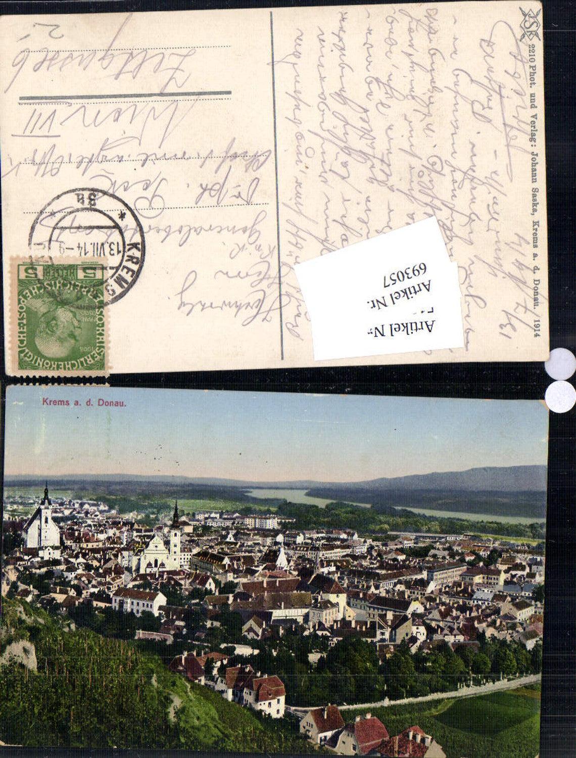 693057 Krems an der Donau pub Johan Saska 2210