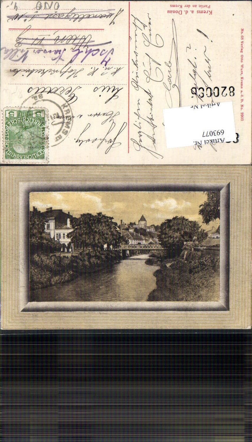 Krems gel. Kaiser Villa Bad Ischl K.K. Hofzuckerbäcker Geraus Franz Josef Habsburg Lothringen