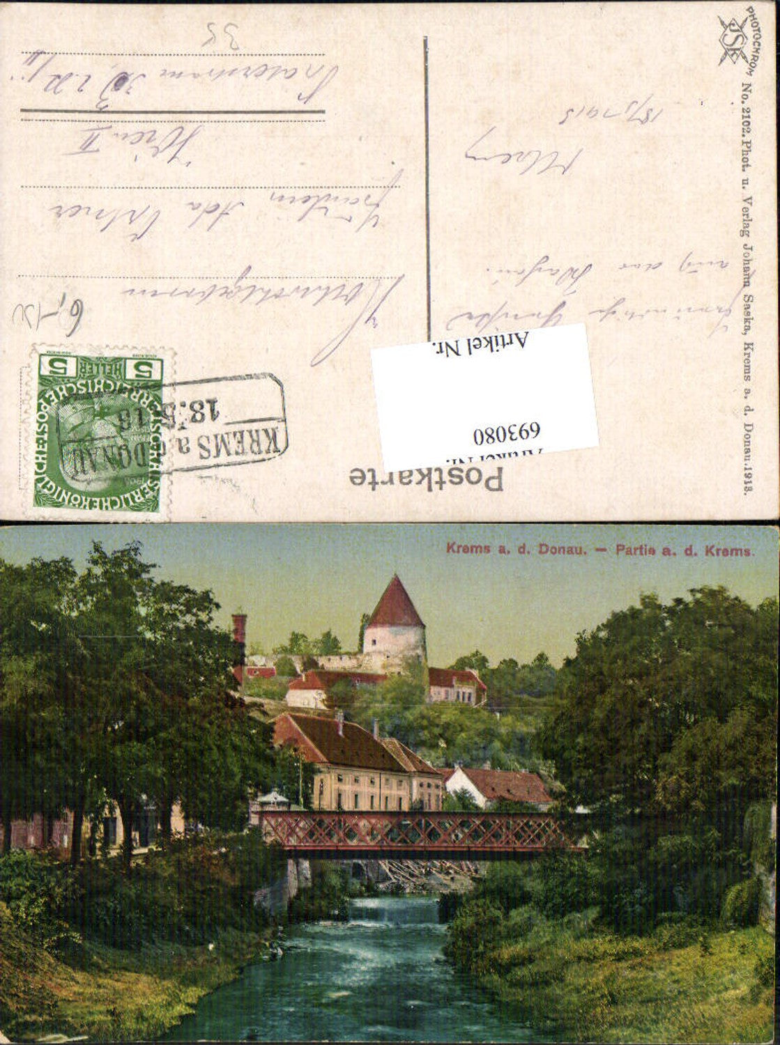 693080 Krems an der Donau Brücke Wienerbrücke pub Johan Saska 2102