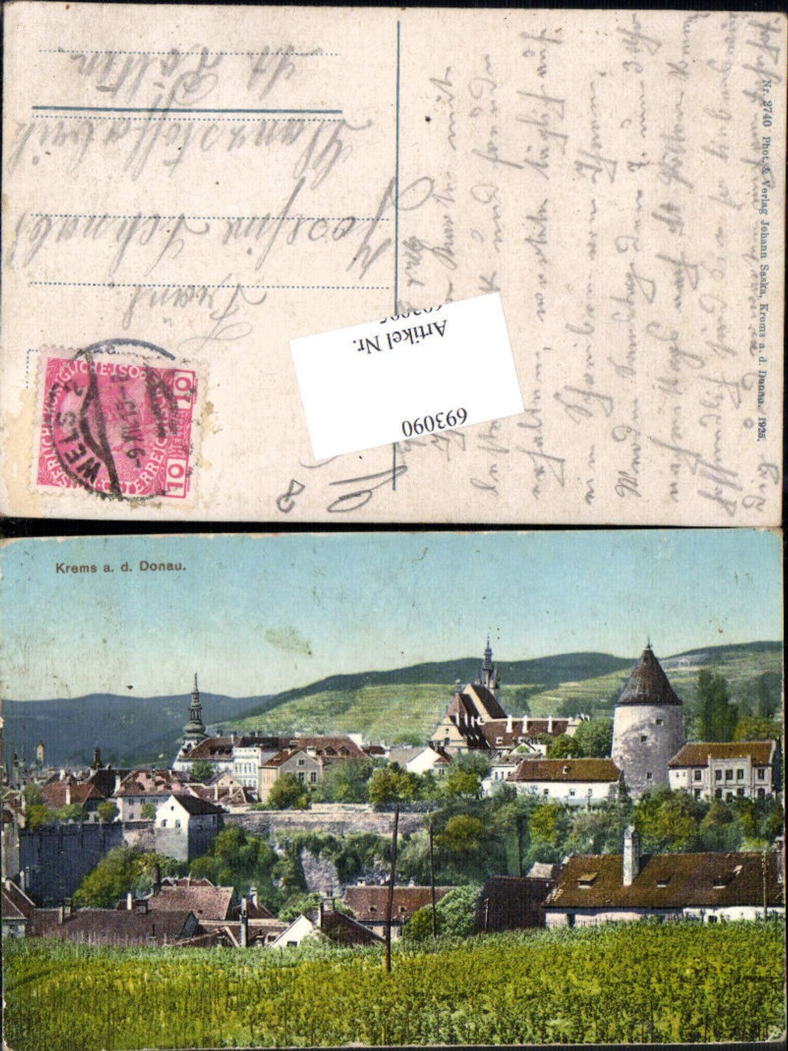 693090 Krems an der Donau pub Johan Saska 2740