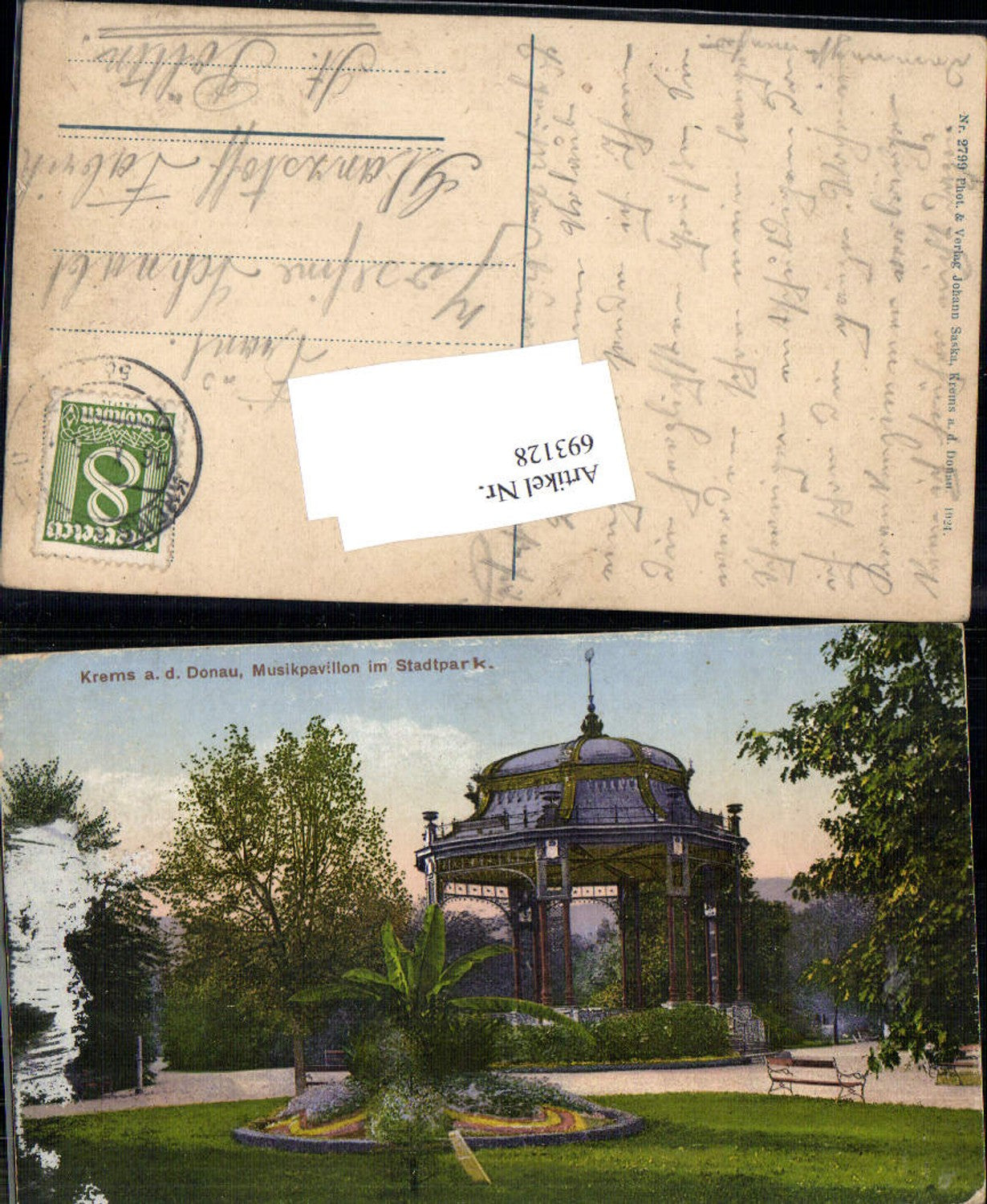 693128 Krems an der Donau Musikpavillon Stadtpark pub Johan Saska 2799