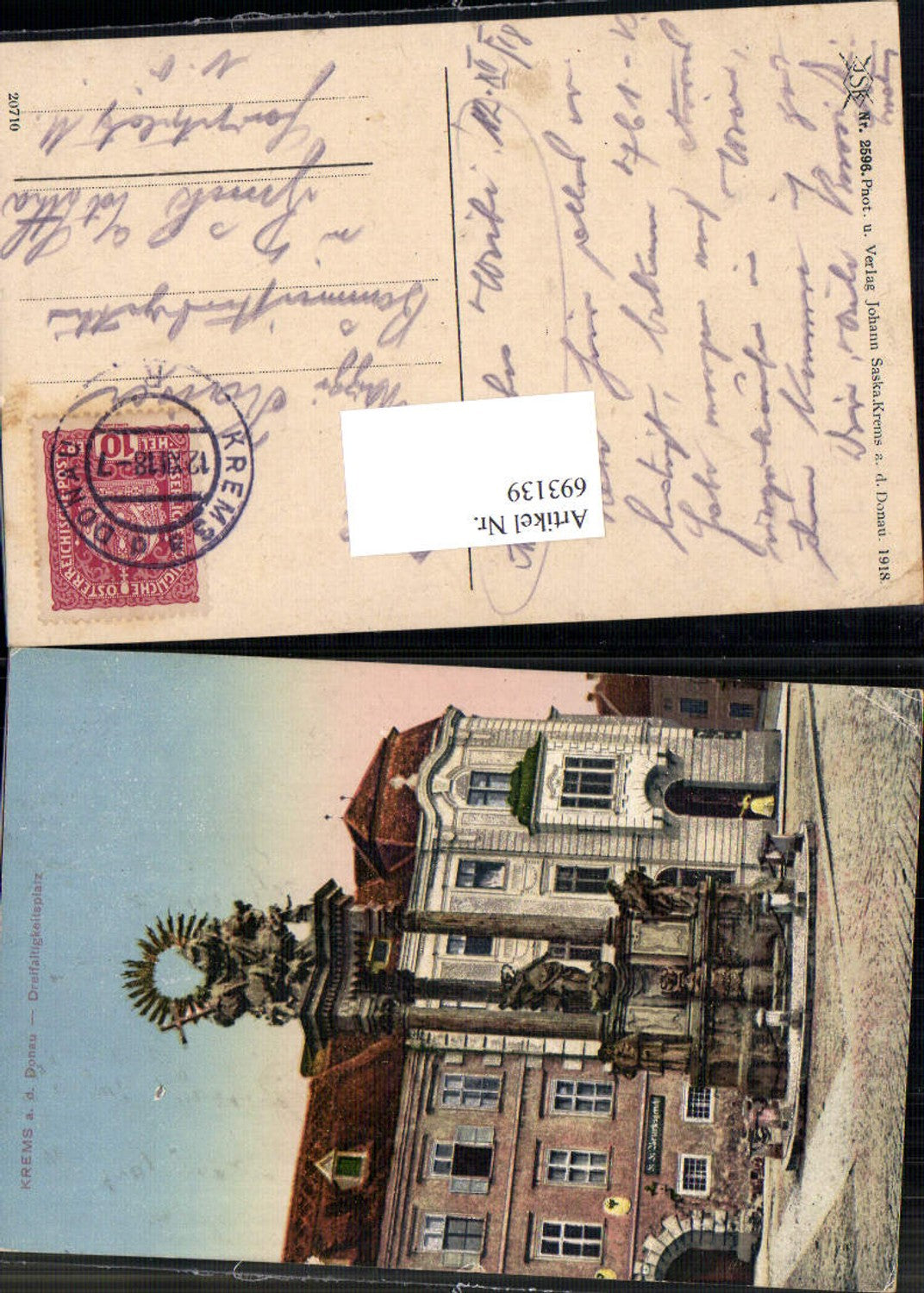 693139 Krems an der Donau Dreifaltigkeitsplatz pub Johan Saska 2596