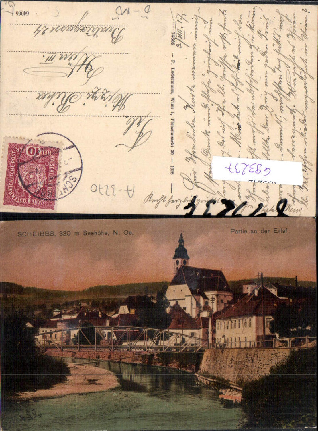 693237 Scheibbs Partie an der Erlauf pub Ledermann 14868