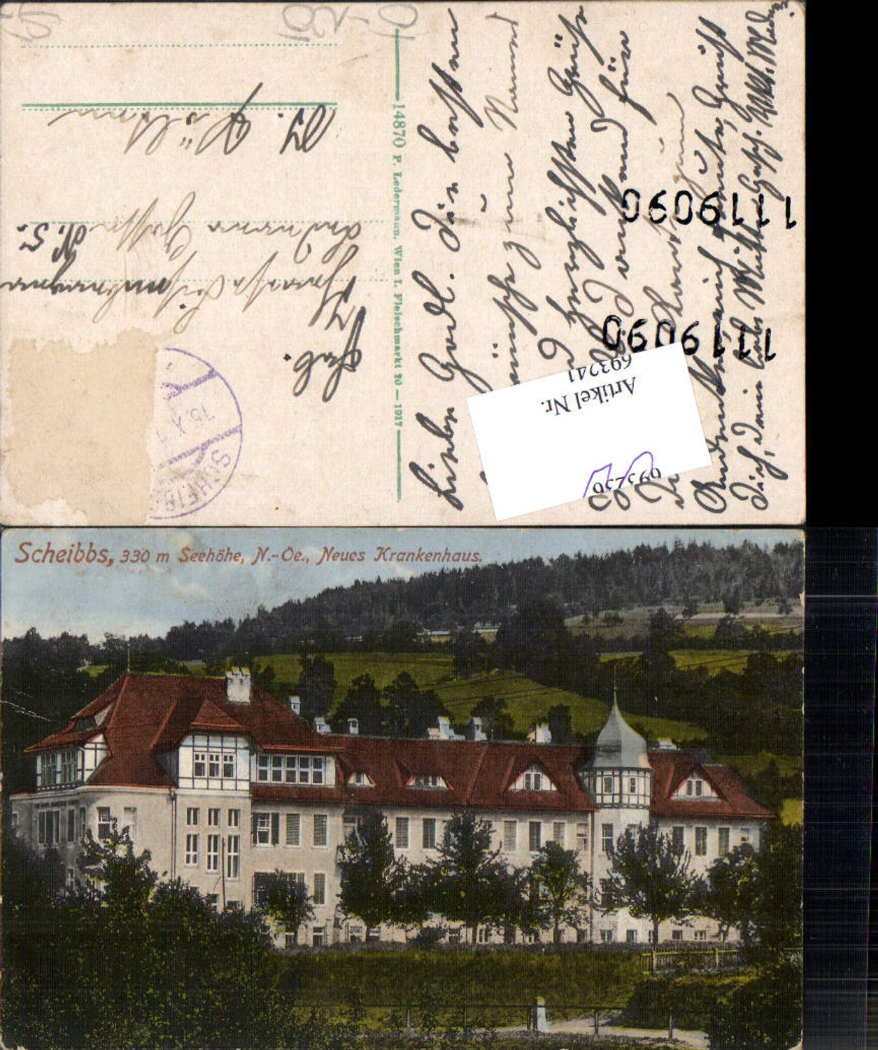 693241 Scheibbs Neues Krankenhaus