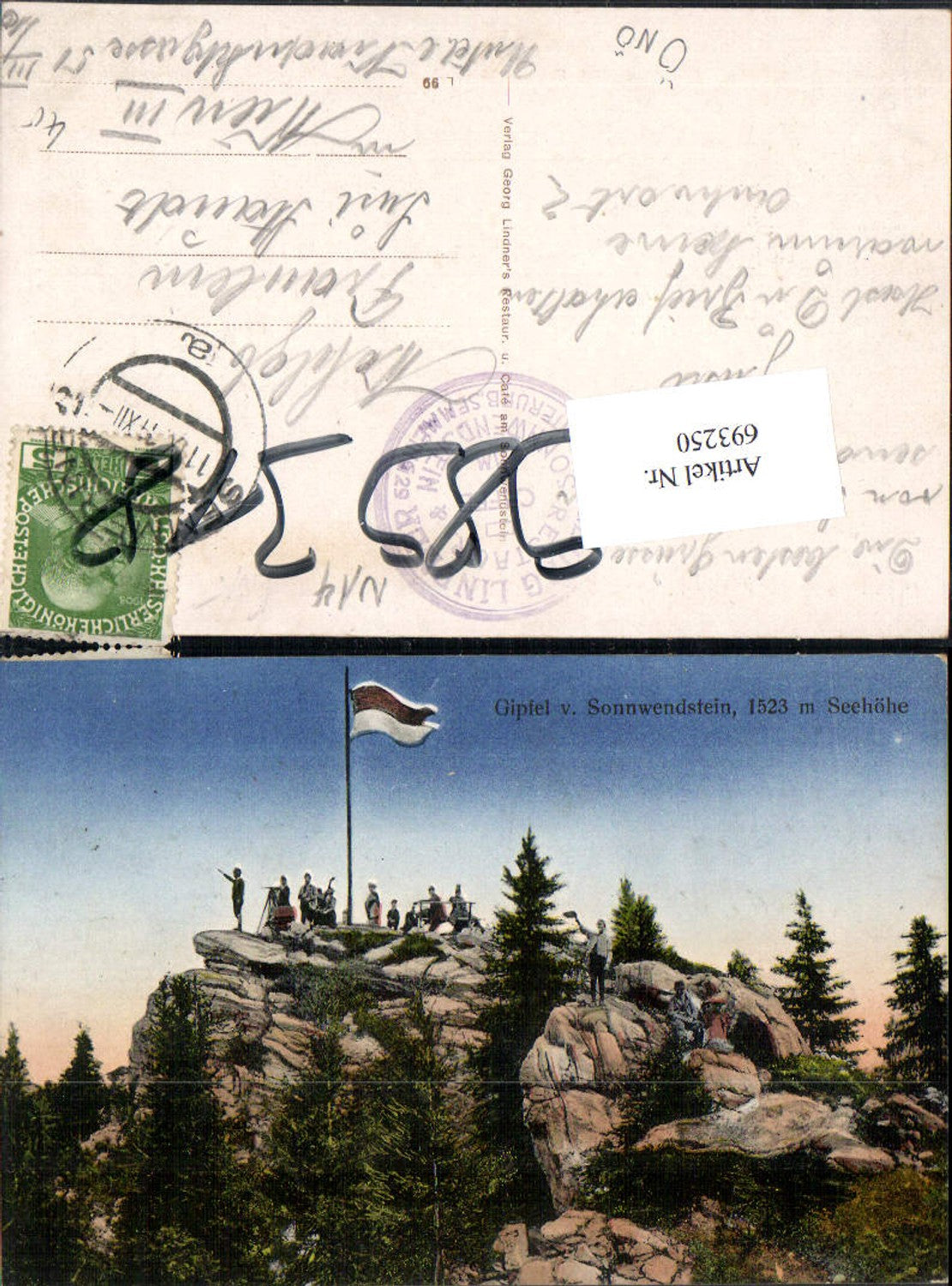 693250 Semmering Gipfel Sonnwendstein