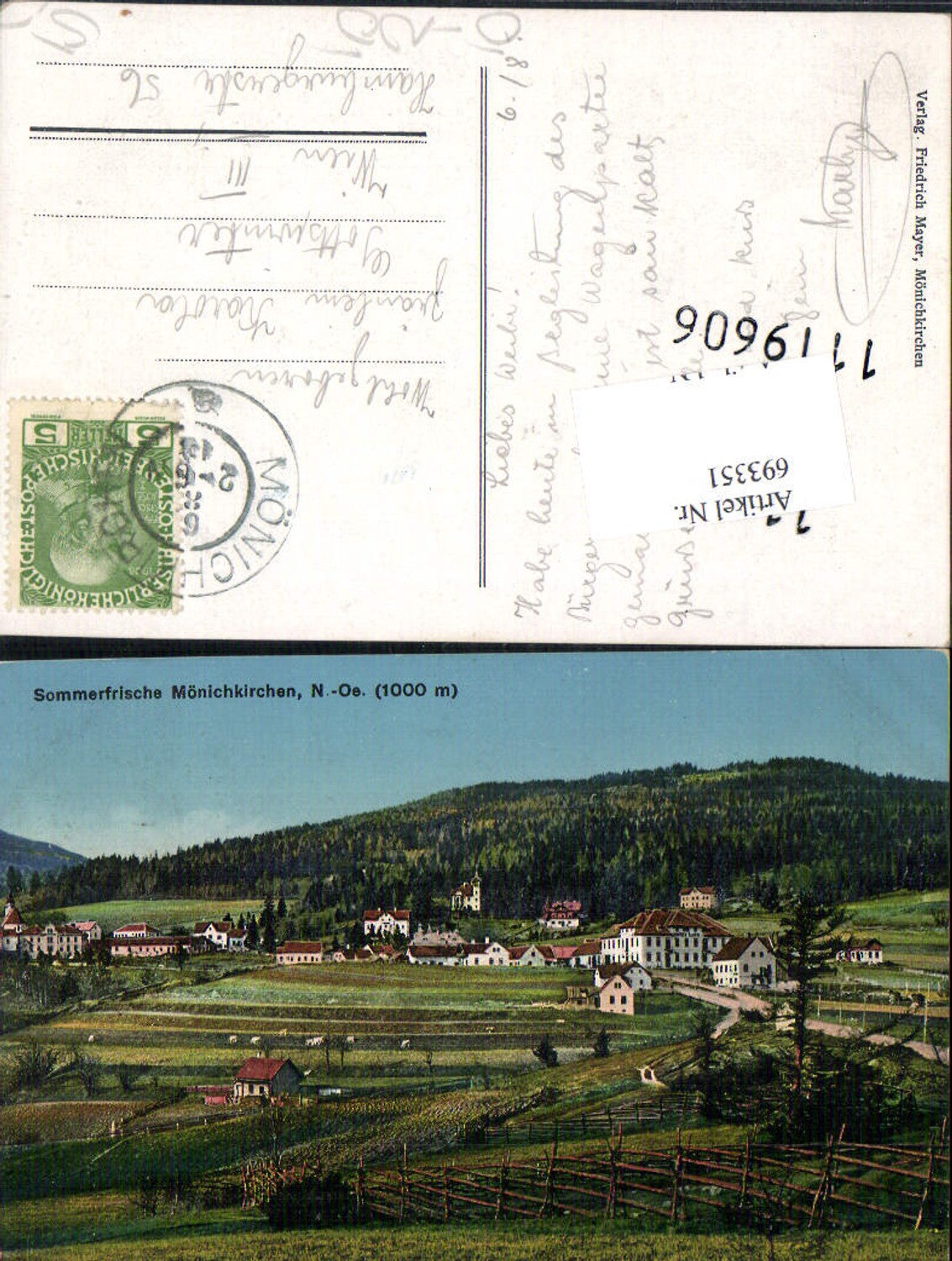 693351 Mönichkirchen am Wechsel