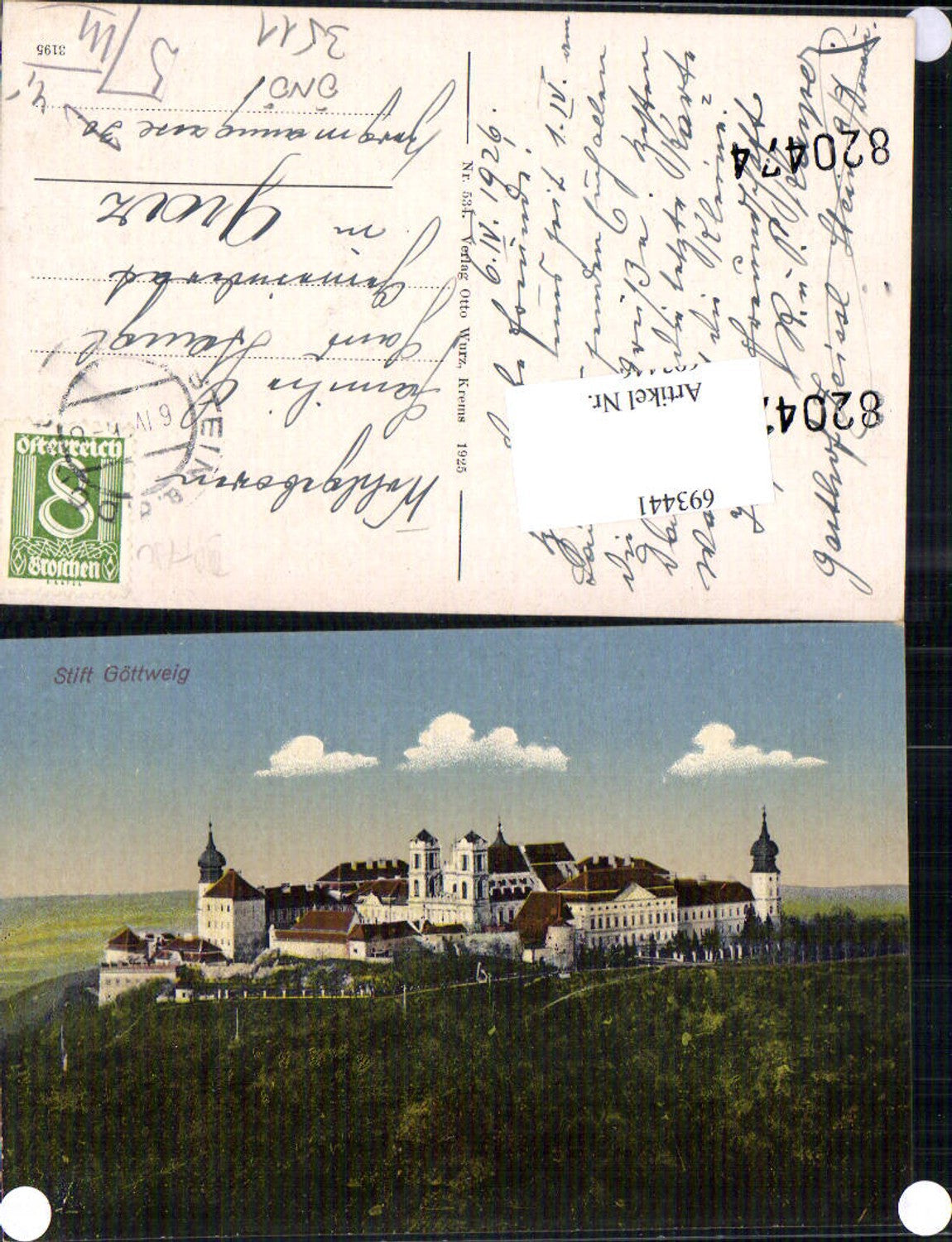 693441 Stift Göttweig pub Otto Wurz 534