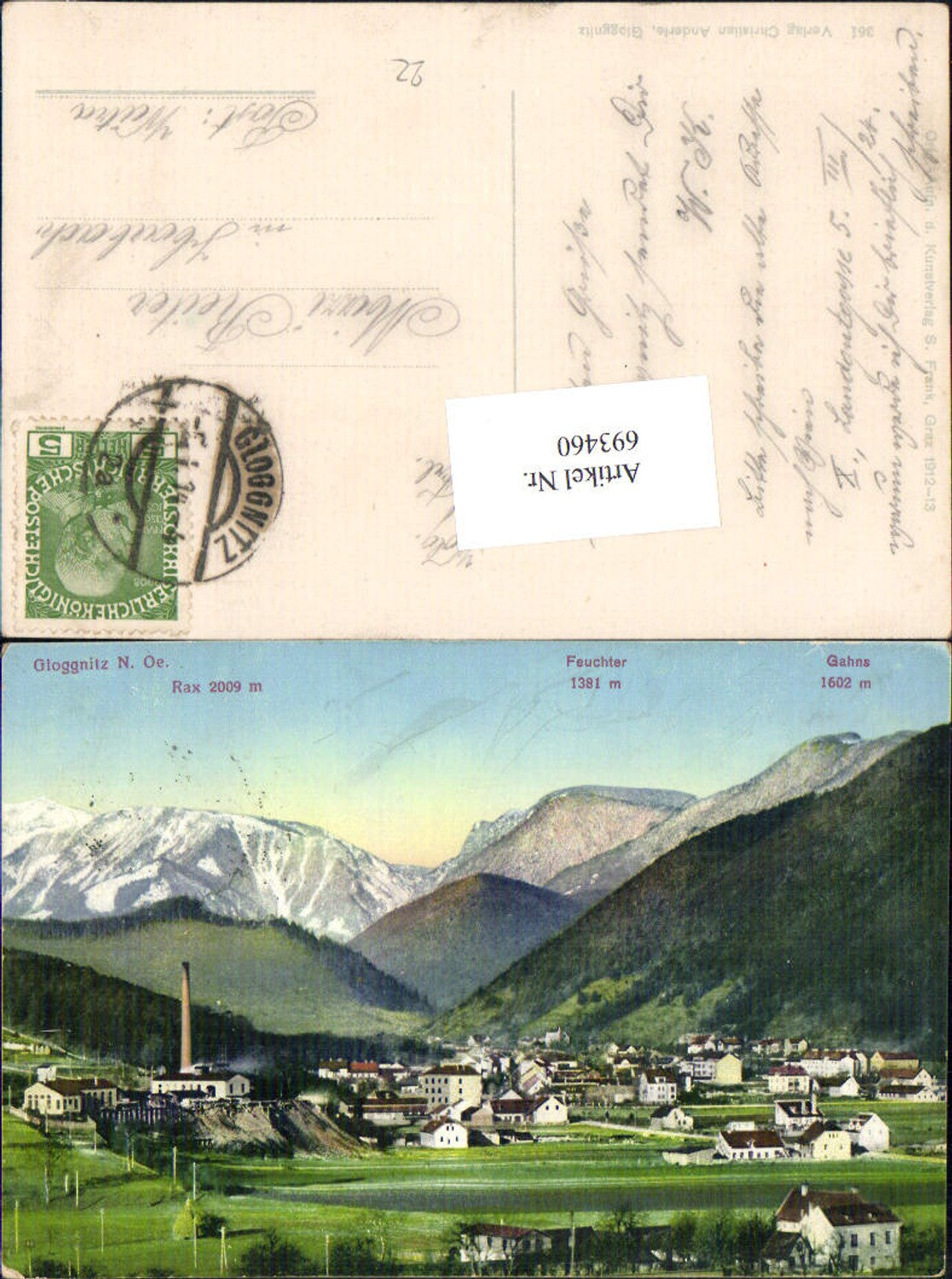 693460 Gloggnitz gel Harbach Weitra