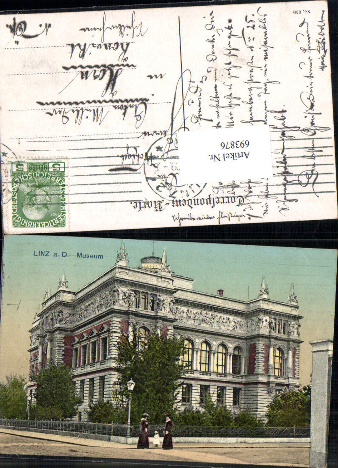 693876 Linz an der Donau Museum gel Horn Konvikt