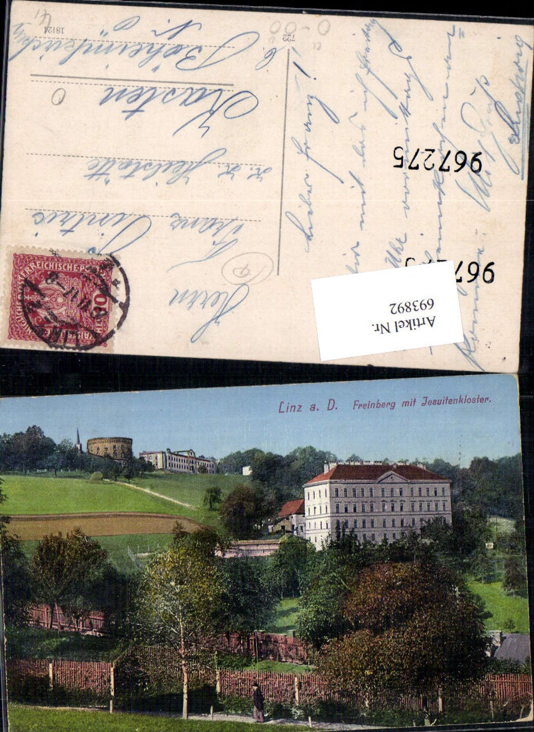 693892 Linz an der Donau Freinberg gel Kasten Böheimkirchen