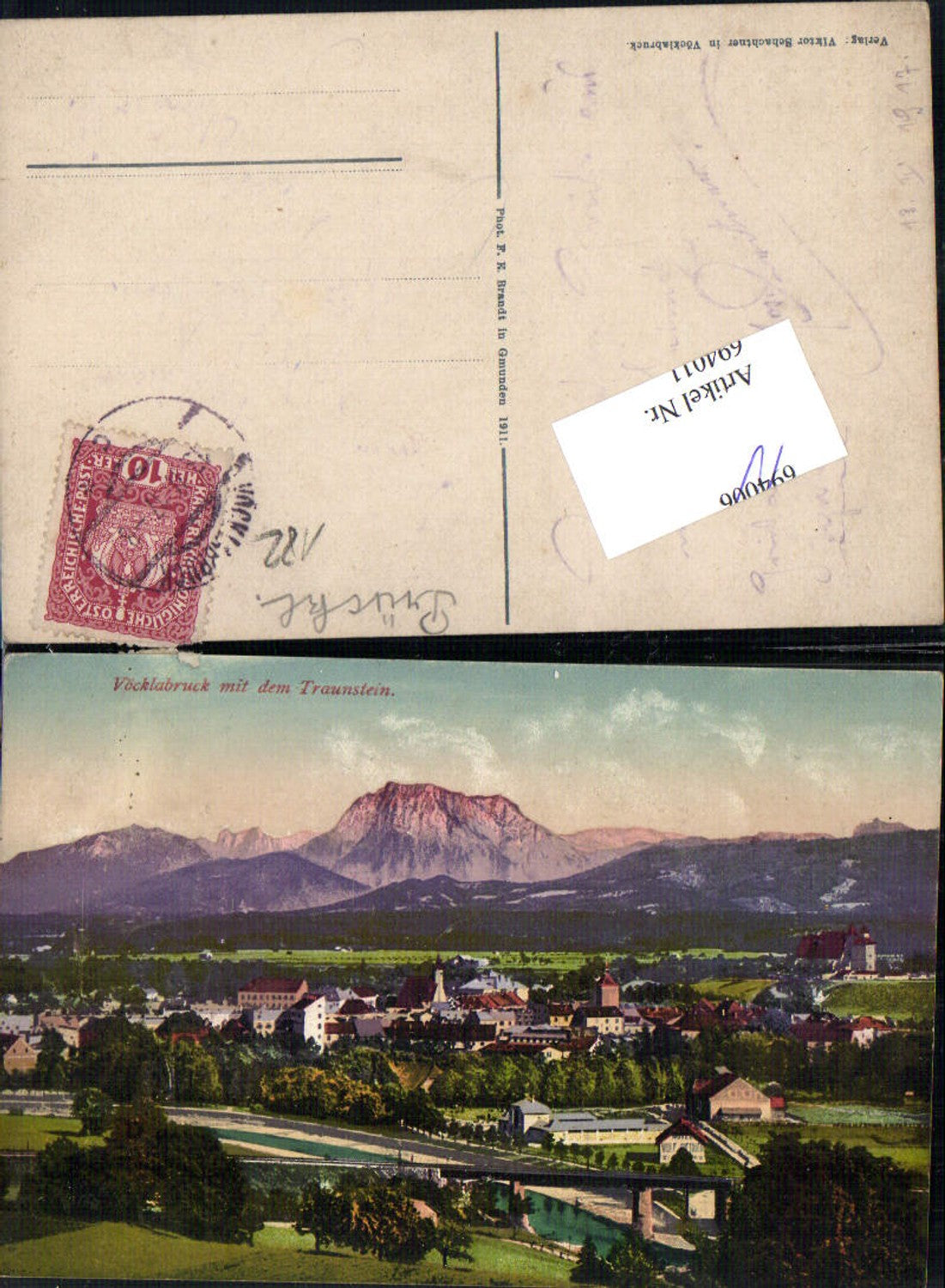 694011 Vöcklabruck m. Traunstein