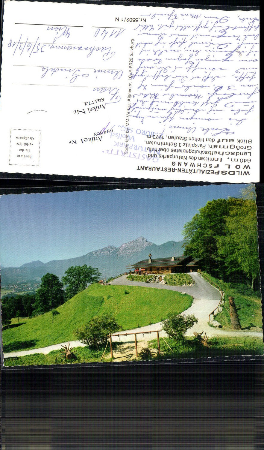 694574 Restaurant Wolfschwang b. Großgmain Groß Gmain Salzburg