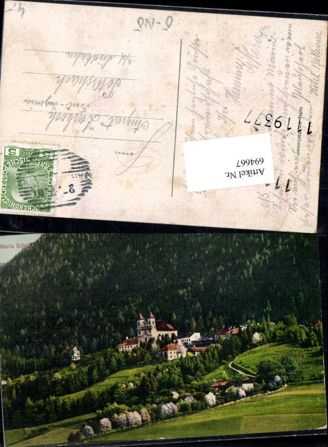 694667 Maria Schutz am Semmering gel Pottschach