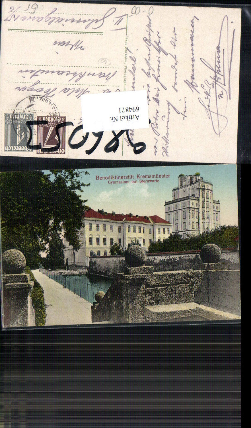 694871 Kremsmünster m. Sternwarte Obergymnasium