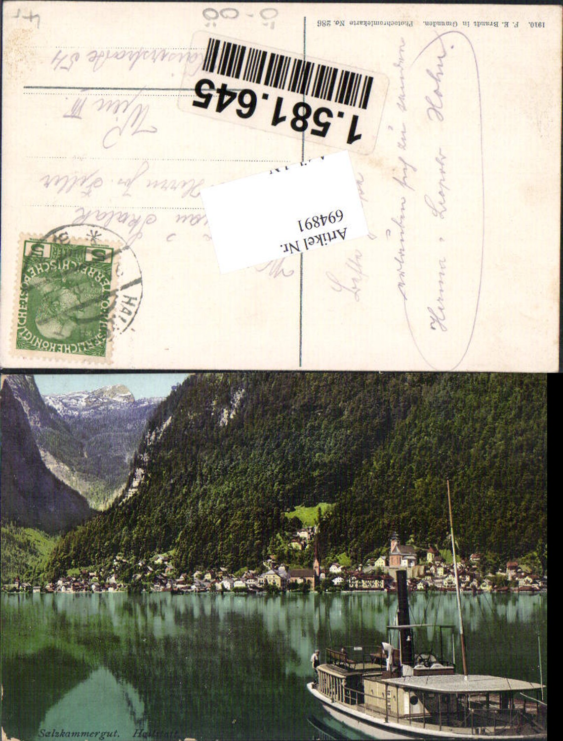 694891 Hallstatt am Hallstättersee