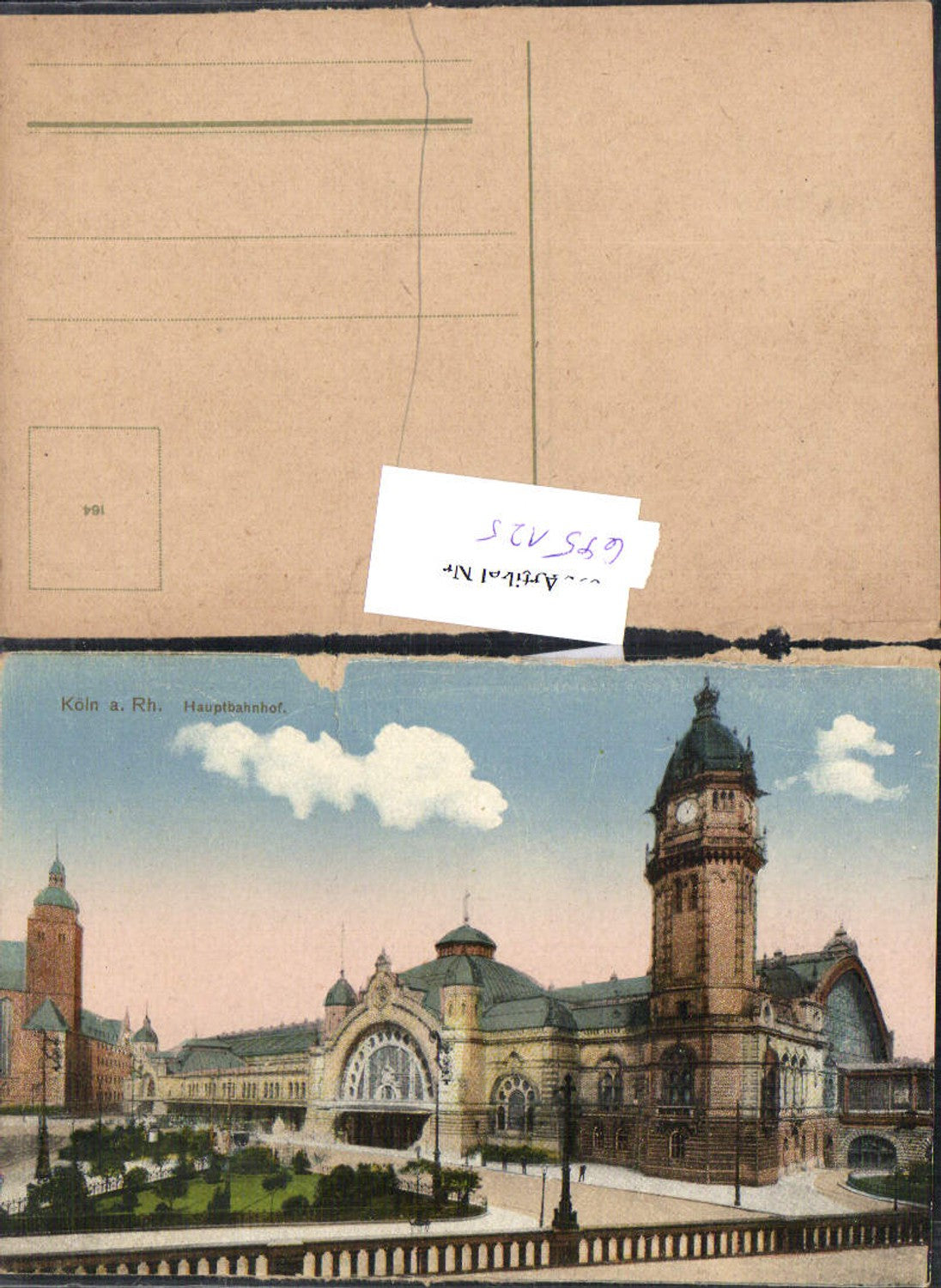 695125 Köln am Rhein Bahnhof