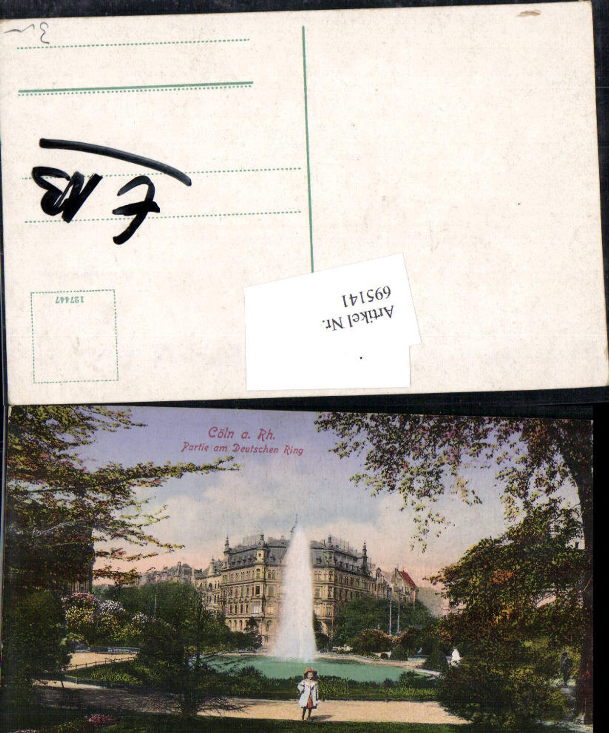 695141 Köln am Rhein Partie am Deutschen Ring