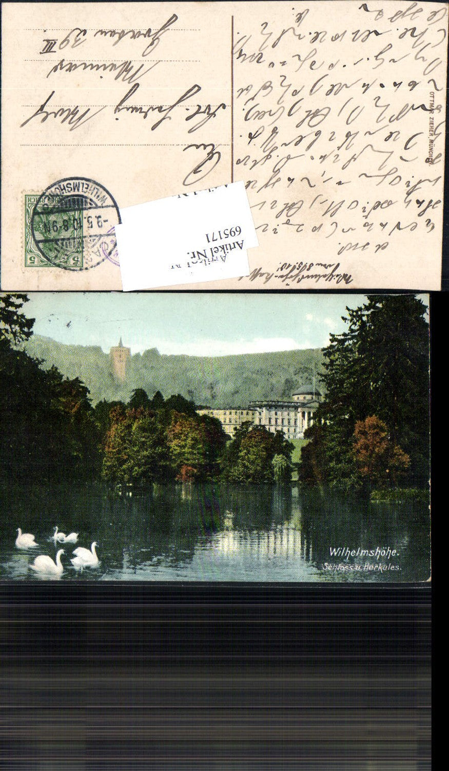 695171 Cassel Kassel Wilhelmshöhe Herkules pub Zieher