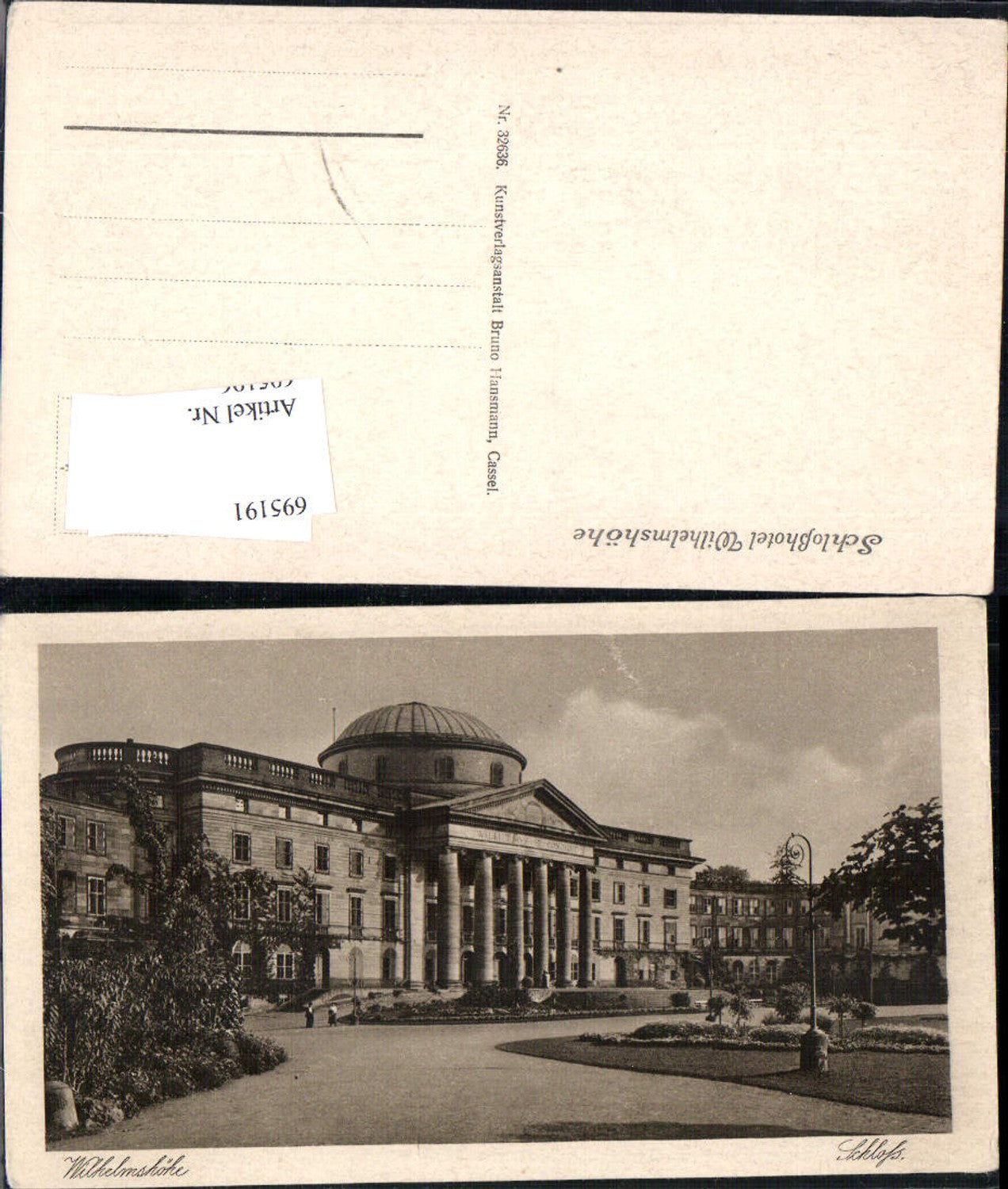 695191 Cassel Kassel Wilhelmshöhe