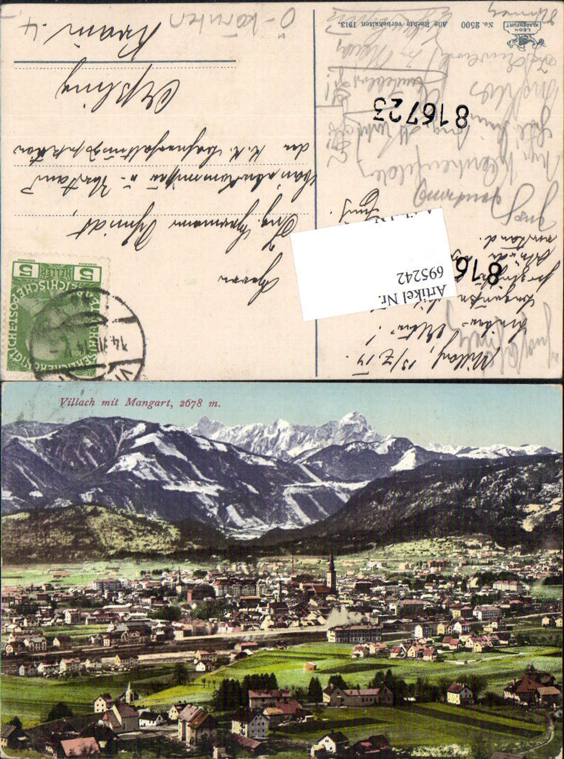 695242 Villach gel Aßling Krain