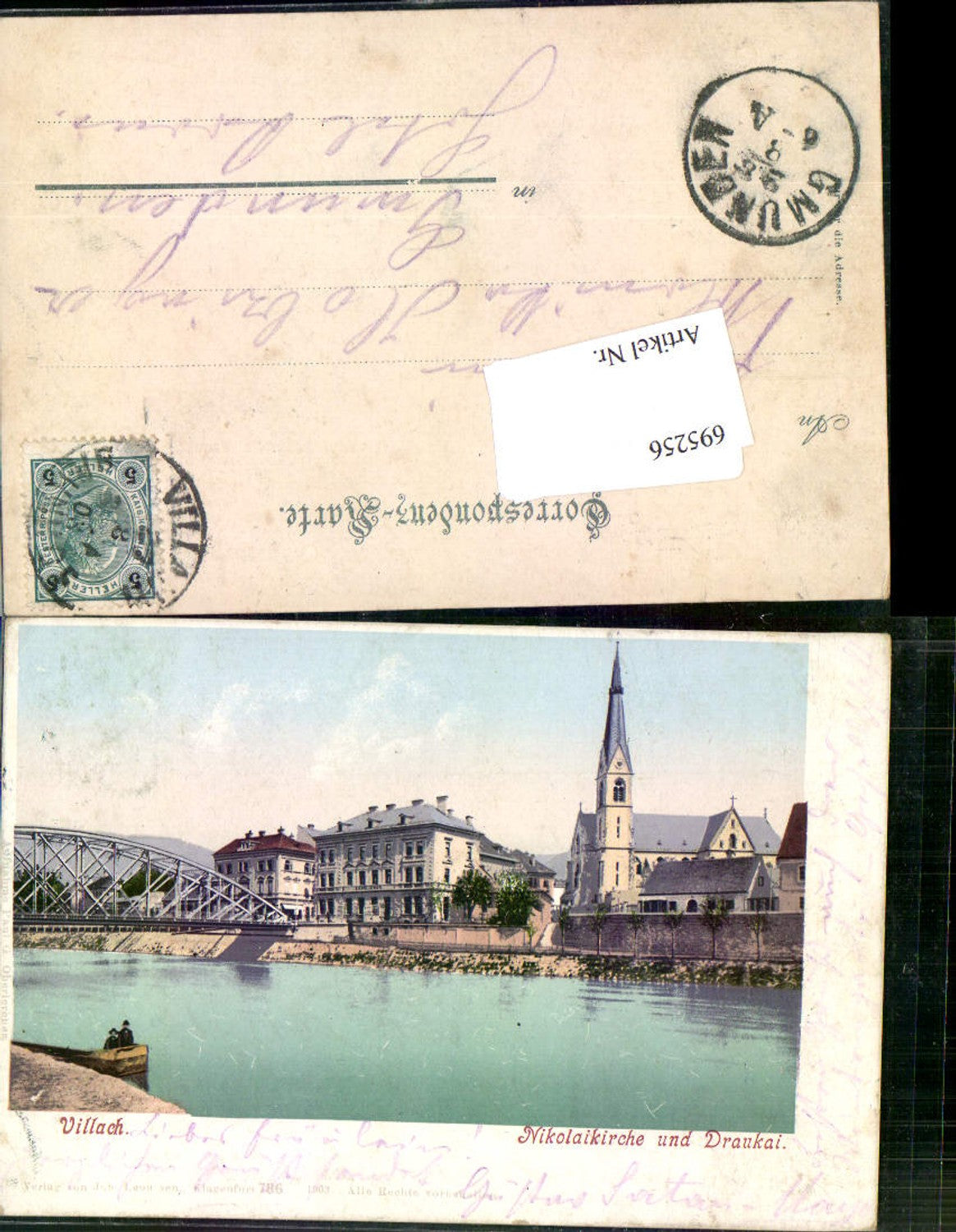 695256 Villach Nikolaikirche Kirche Draukai pub Leon 786