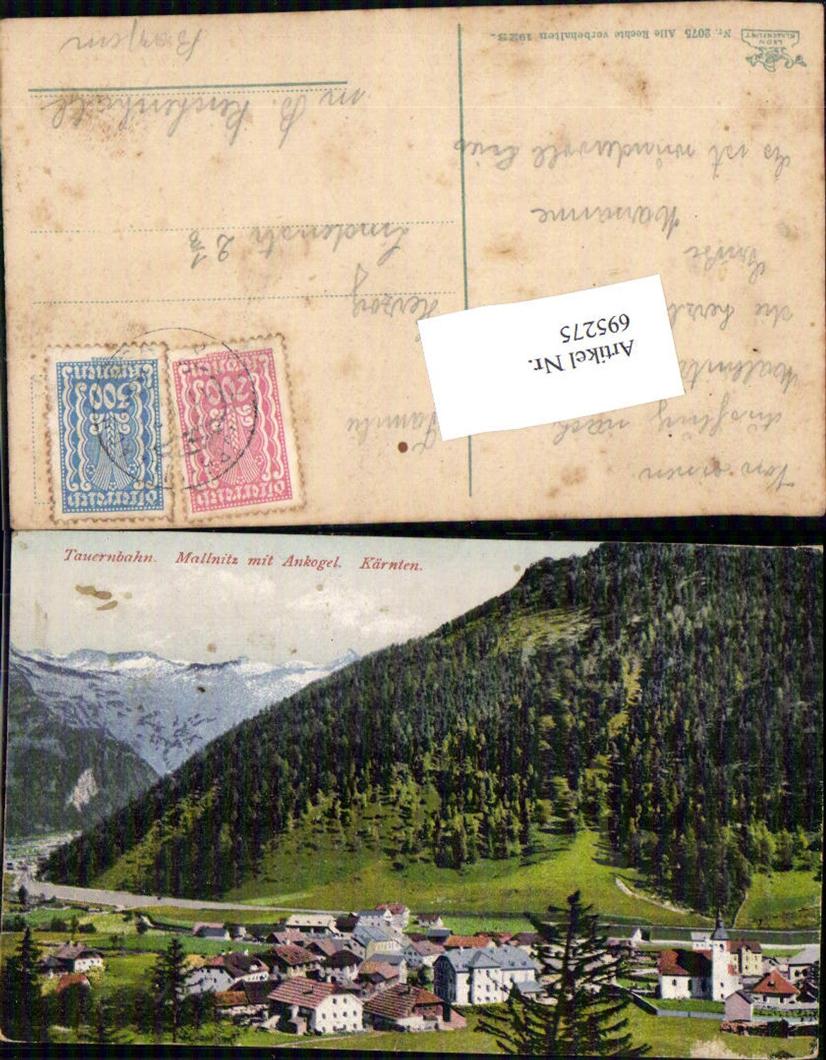 695275 Tauernbahn Mallnitz m. Ankogel
