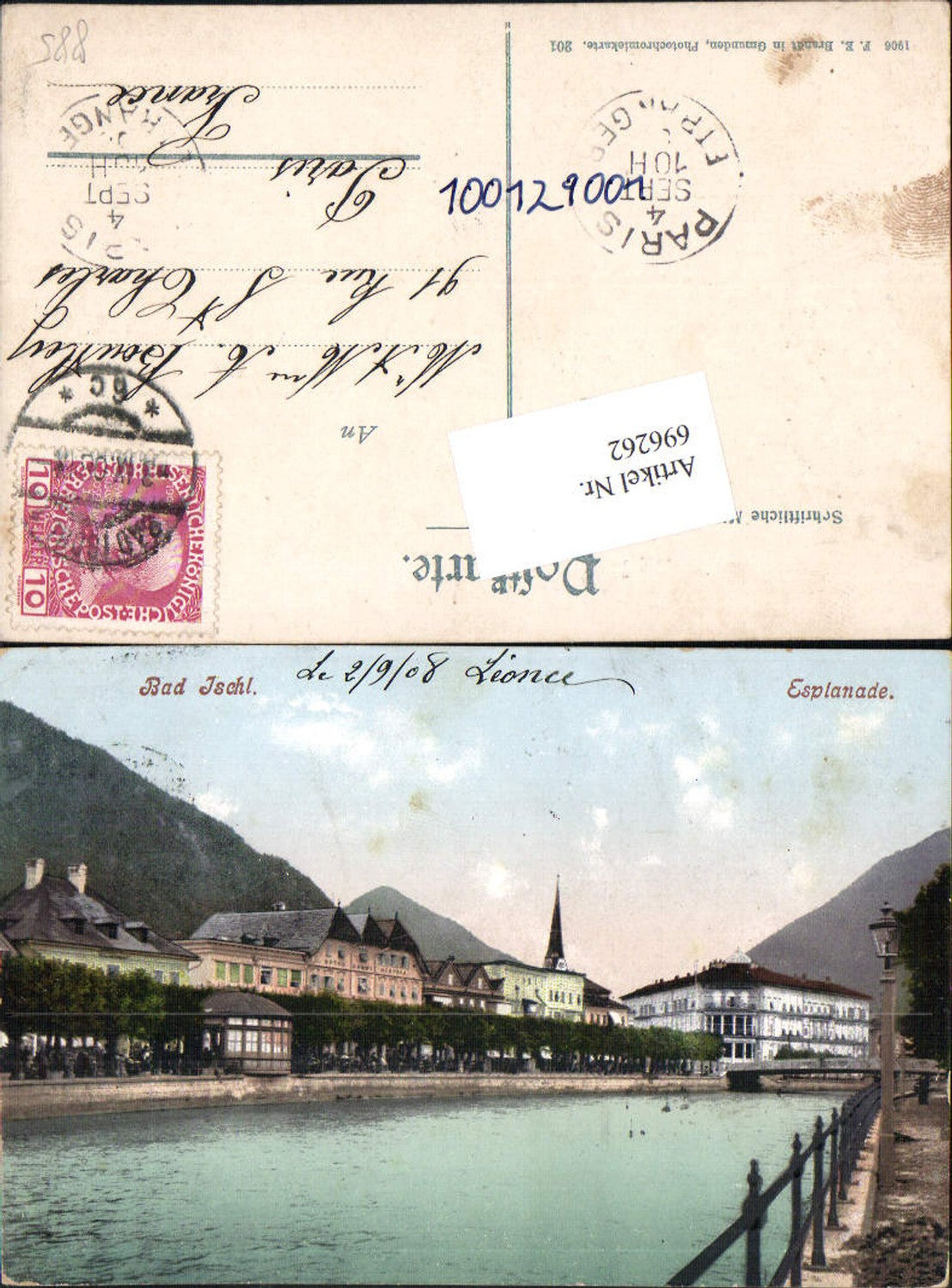 696262 Bad Ischl Esplanade pub Brandt 201