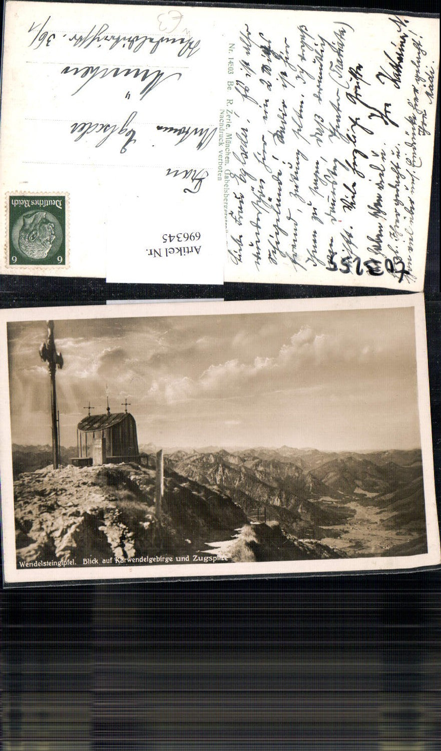 696345 Wendelstein Gipfel Zugspitze Karwendel Brannenburg Bayrischzell Miesbach