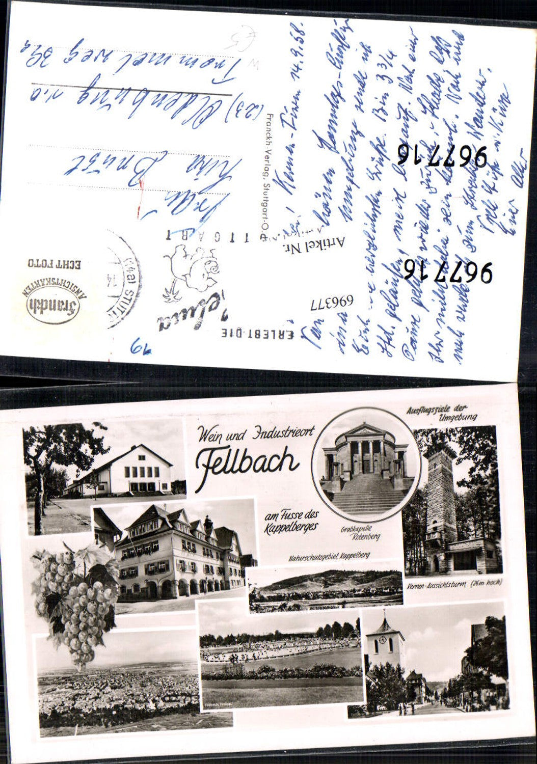 696377 Fellbach Wein Stuttgart Rems Murr