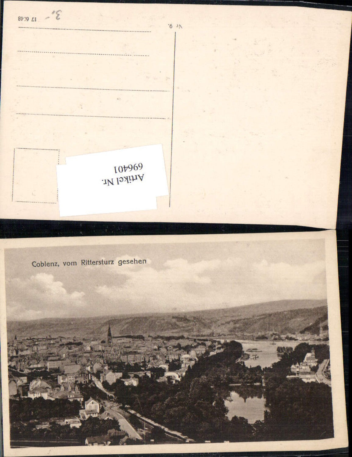 696401 Koblenz am Rhein Coblenz Rittersturz
