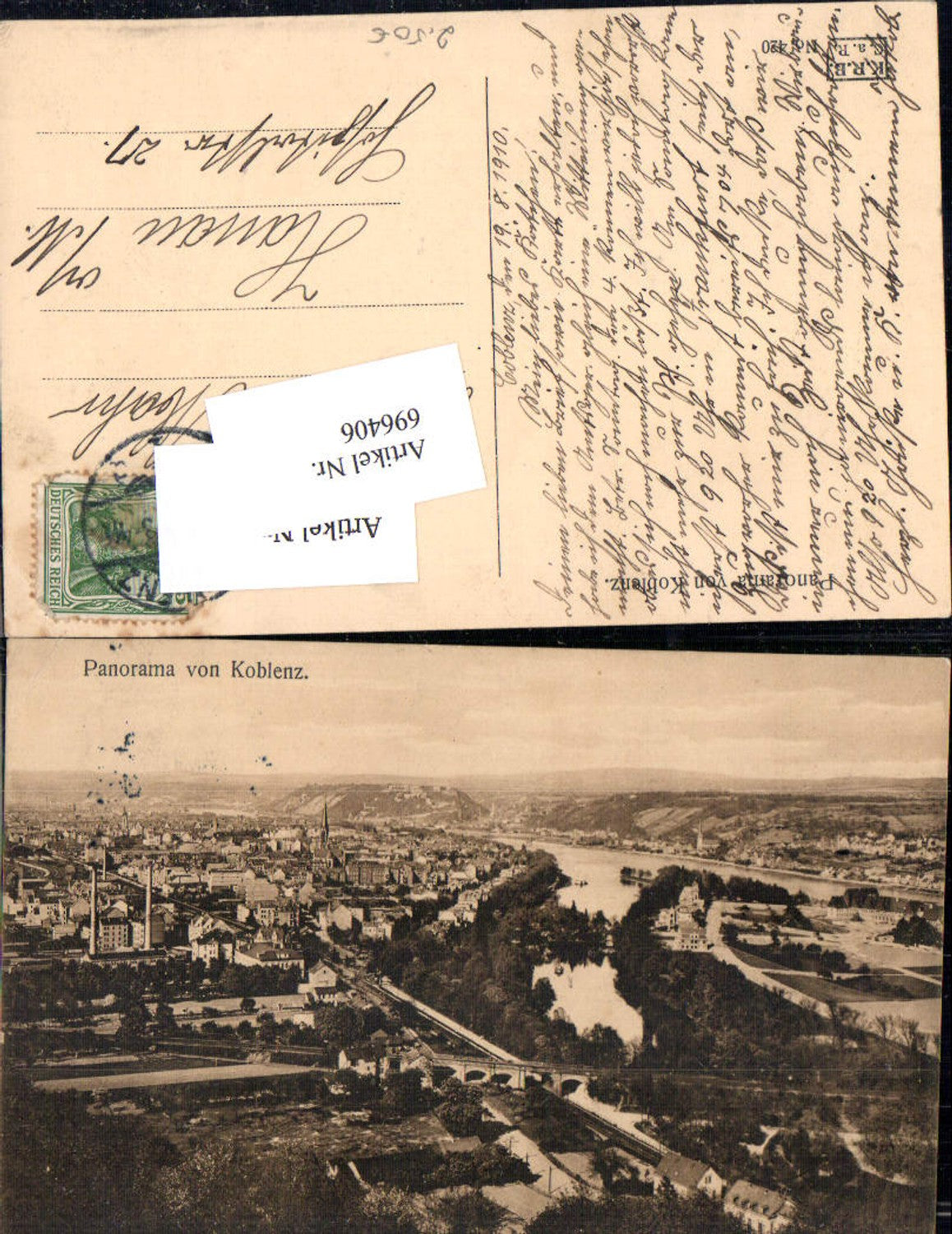 696406 Koblenz am Rhein Coblenz gel Haunau