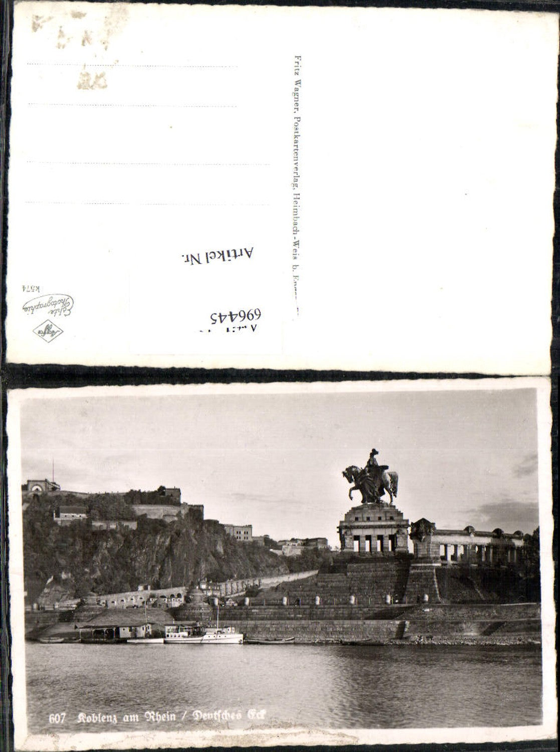 696445 Koblenz am Rhein Coblenz Deutsches Eck