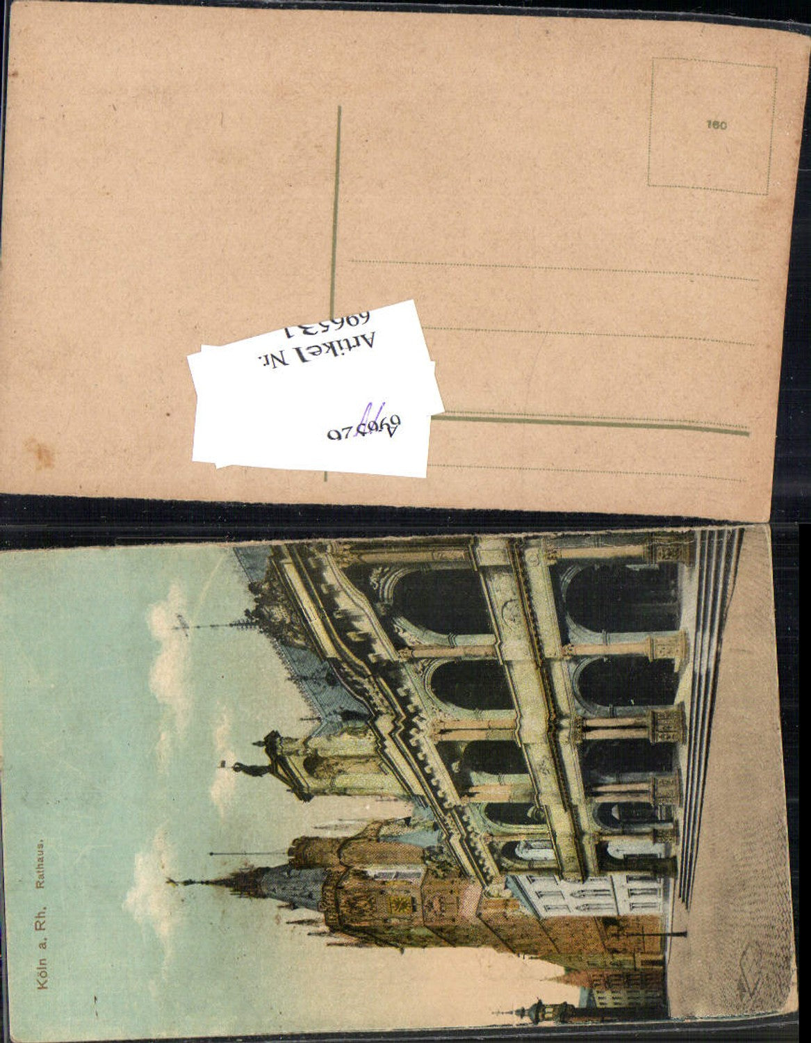 696531 Köln am Rhein Rathaus