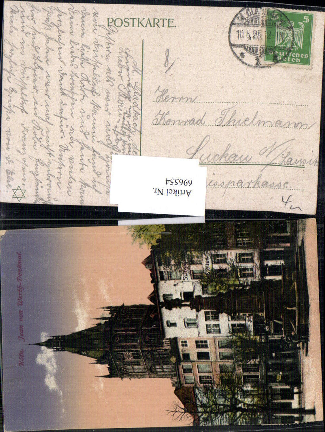 696554 Köln am Rhein Jean von Werth Denkmal