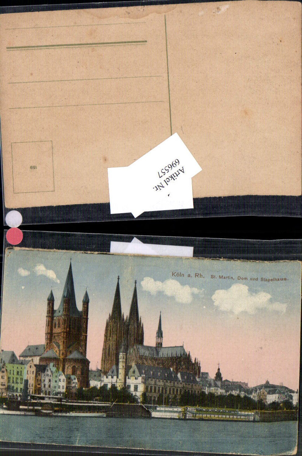 696557 Köln am Rhein St. Martin Dom Stapelhaus