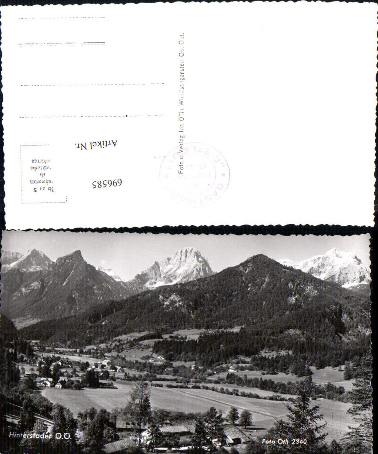 696585 Hinterstoder pub Foto Oth 2340