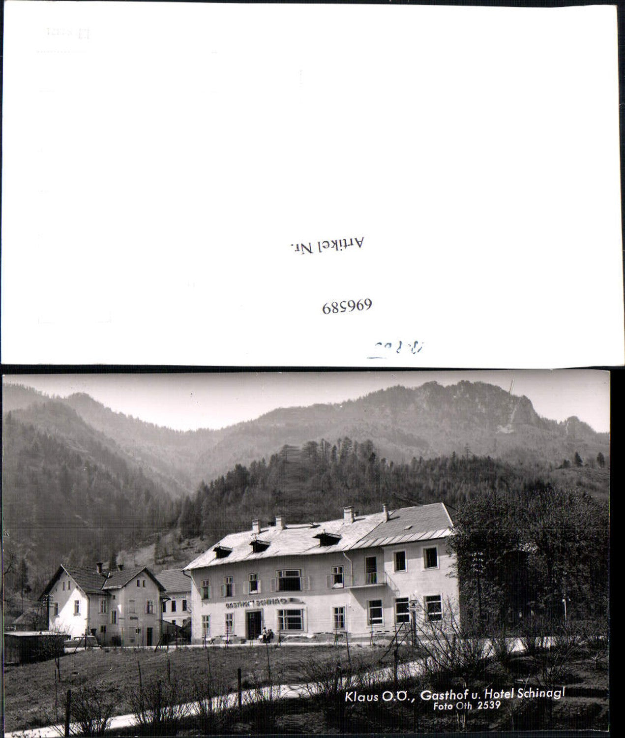 696589 Klaus an der Pyhrnbahn Gasthaus Hotel Schinagl pub Foto Oth 2539