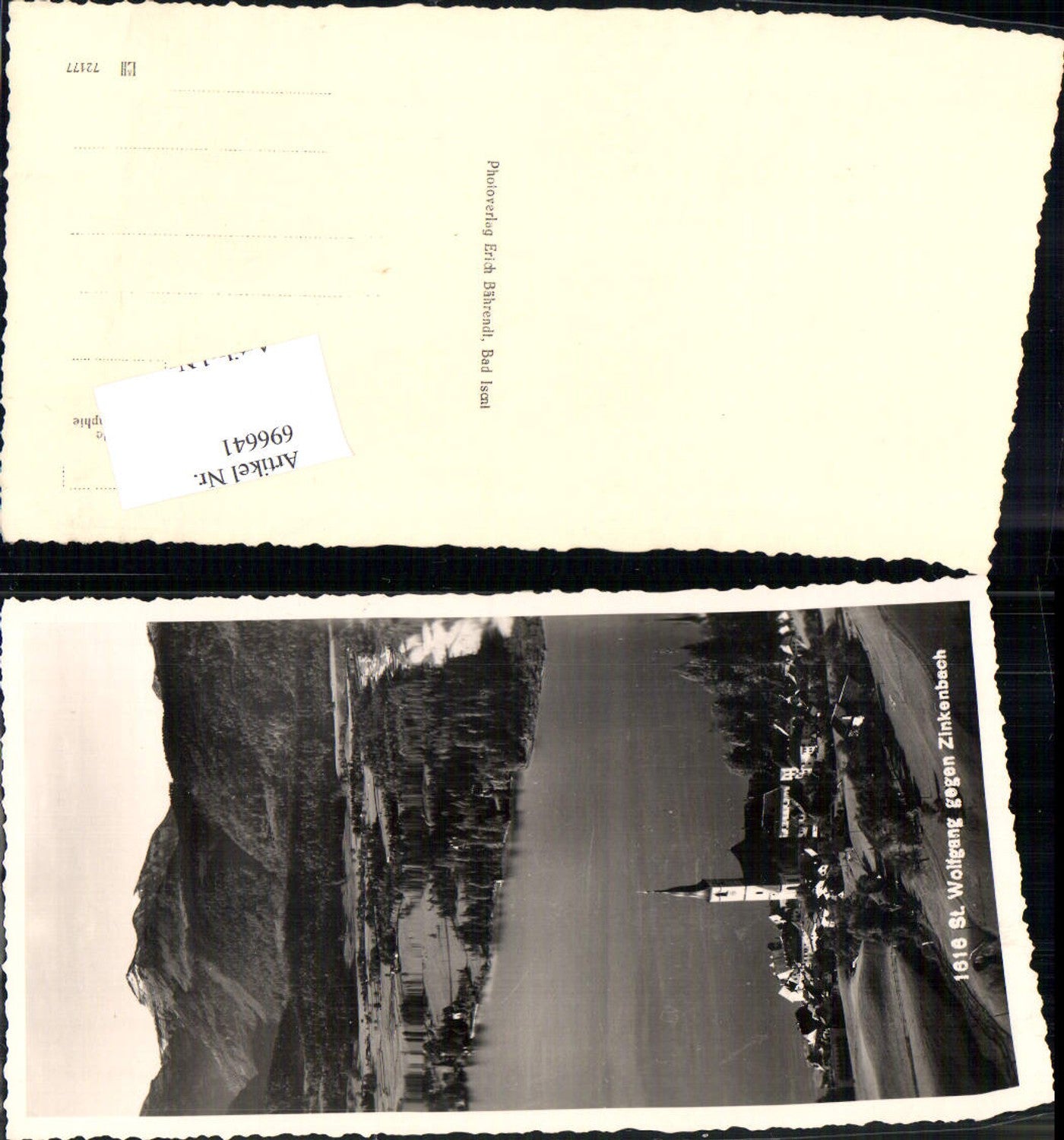 696641 St. Wolfgang am Wolfgangsee pub Bährendt 1616