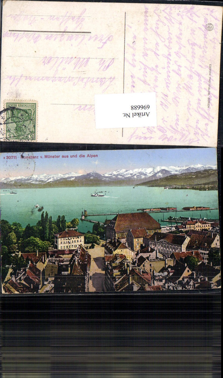 696688 Konstanz am Bodensee gel Freilingen pub Photoglob 30711