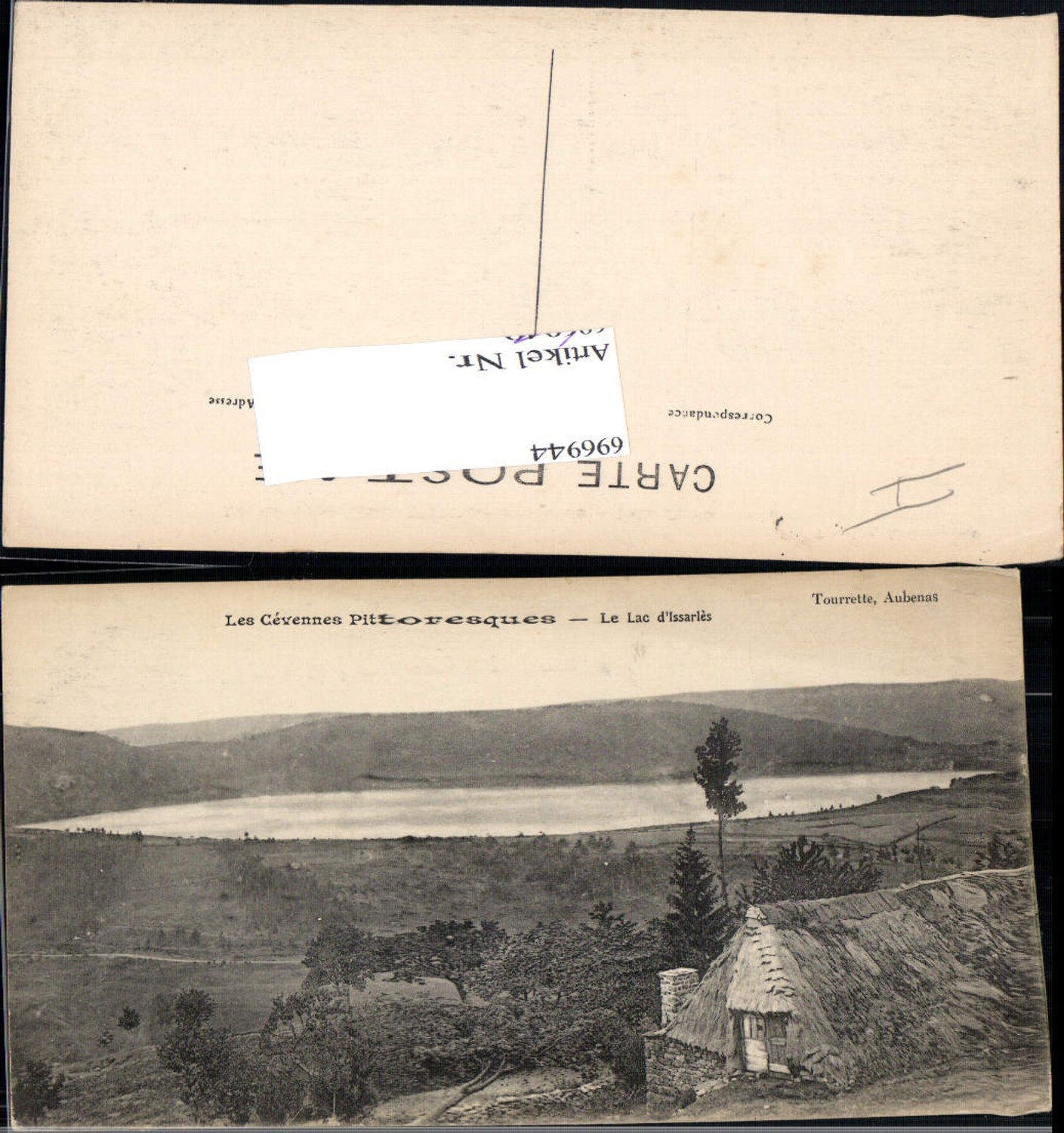 696944 Rhones Alpes Ardeche Lac Issarles Cevennes