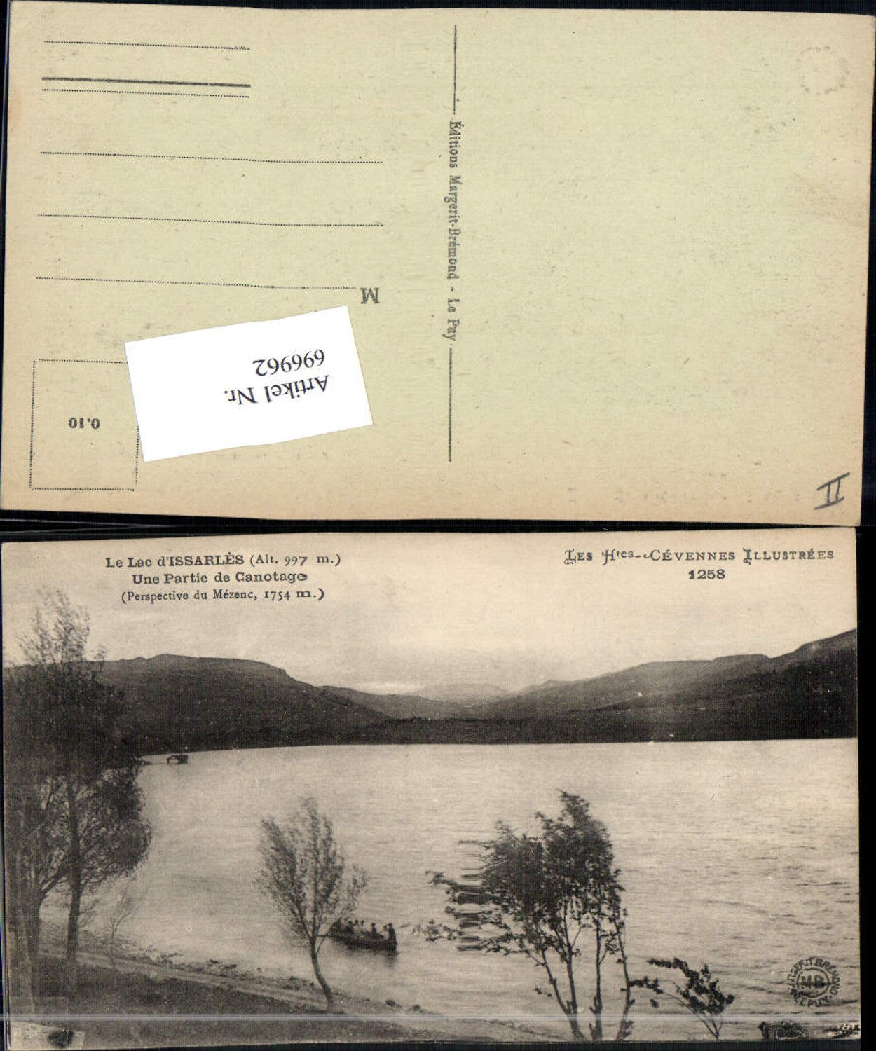 696962 Rhones Alpes Ardeche Lac Issarles Cevennes