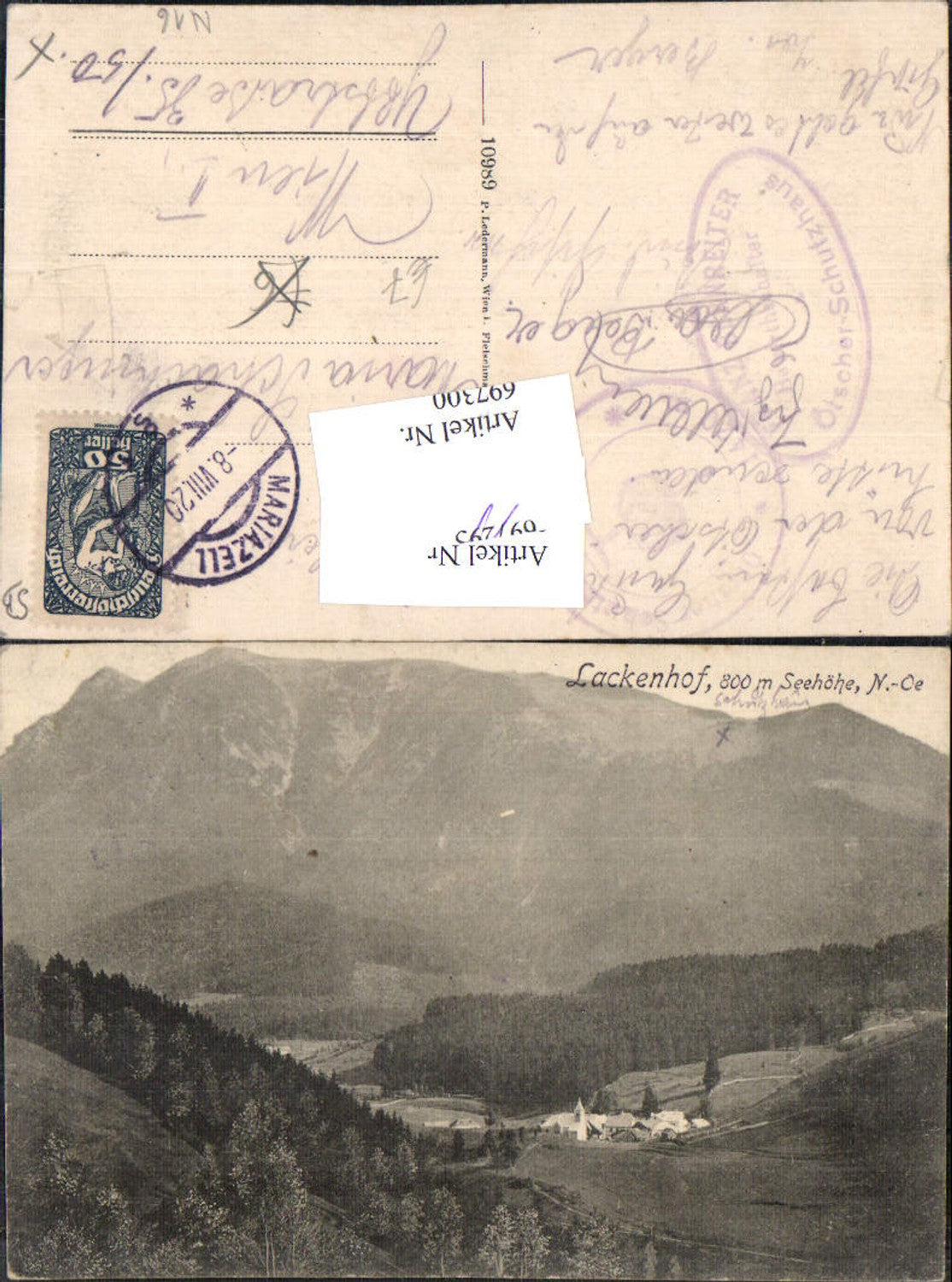 697300 Lackenhof am Ötscher bei Gaming pub Ledermann 10989