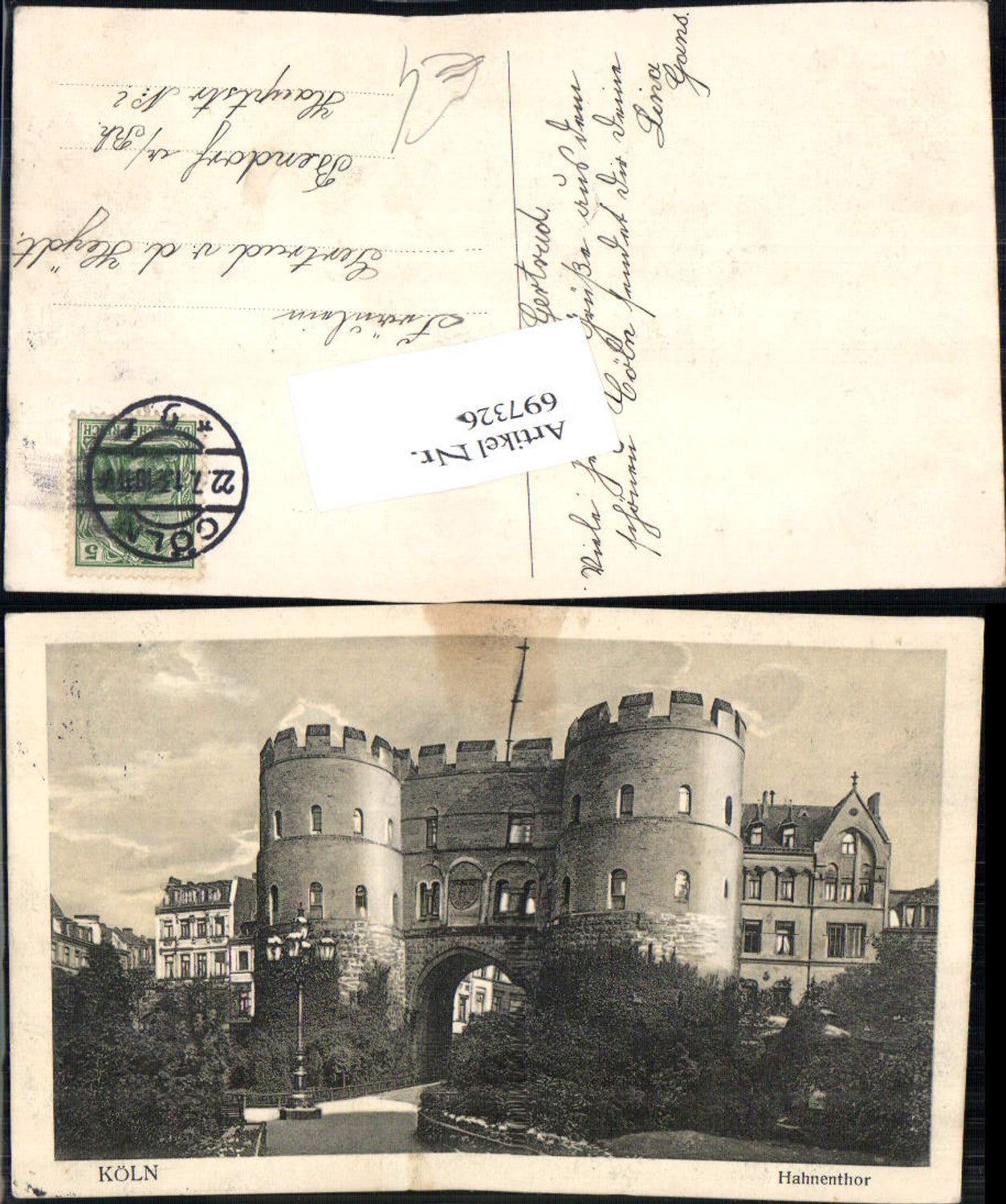 697326 Köln am Rhein Hahnenthor