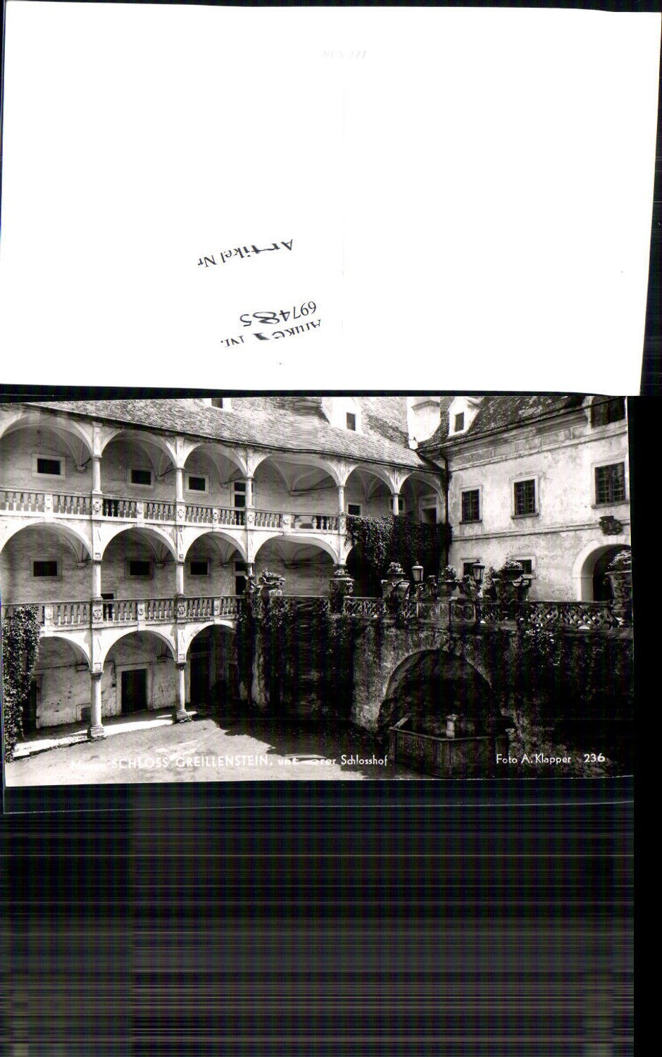 697485 Schloss Greillenstein bei Horn pub Foto Klapper 236