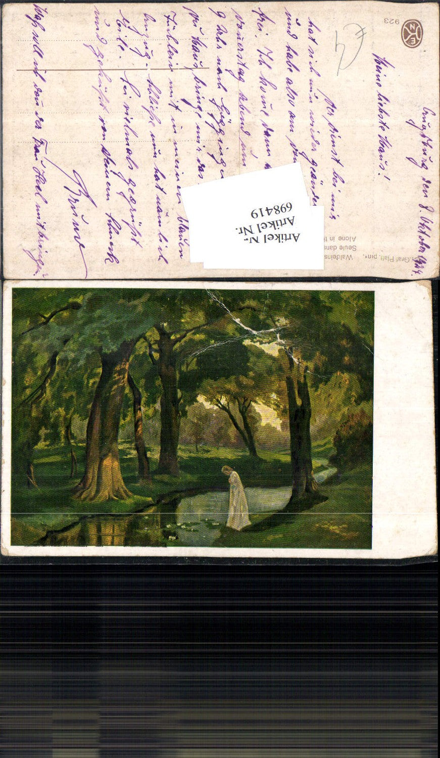 698419 Artist AK Count Parish Forest Forest Solitude