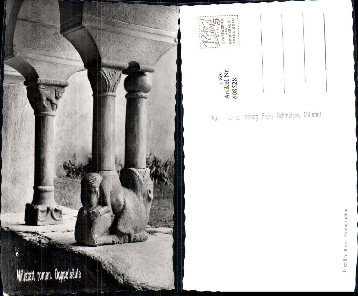 698528 Millstatt Romanische Doppelsäule